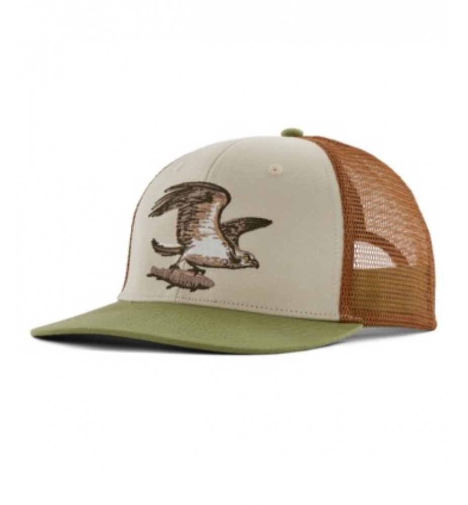 Patagonia Take a Stand Trucker Hat | Wild Grizz: Sleet Green main image 1
